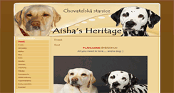 Desktop Screenshot of aisha.topic.cz