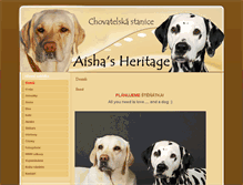 Tablet Screenshot of aisha.topic.cz